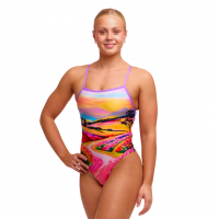 Жіночий купальник Funkita Ladies Strapped In One Piece Meadow Made (FKS034L72296) розмір 12