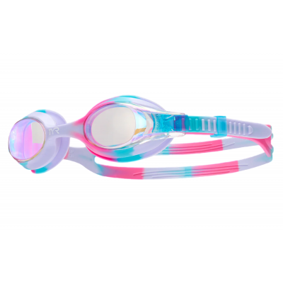 Дитячі окуляри для плавання TYR Kids' Mirrored Swimple Goggles -Tie Dye (LGSWTD-671) рожеві, 3-10 років
