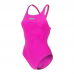 Жіночий спортивний купальник для плавання Arena TEAM SWIMSUIT SWIM PRO SOLID (004760-906) розмір 38 рожевий