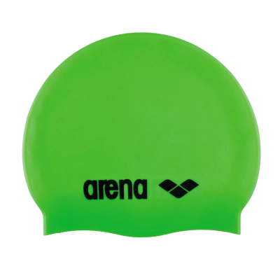 Дитяча шапочка для плавання Arena Classic Silicone Jr (91670-065) салатова, 6-12 років
