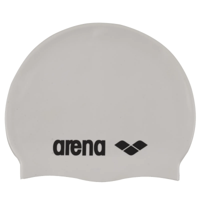 Шапочка для плавания Arena Classic Silicone (91662-015) белая