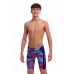 Дитячі плавки довгі джамери для плаванння Funky Trunks Boy's Wave CrazeTraining Jammers (FTS003B72172) розмір 26 (10-11 років) сині