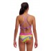 Дитячий спортивний купальник Funkita Girl's Tie Me Tight One Piece Colour Contour (FKS036G72173) розмір 10 жовтий