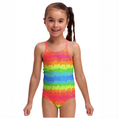 Дитячий купальник для плавання Funkita Toddler Girl's Printed One Piece Melting Mayhem (FKS022G72154) на 6 років