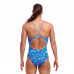 Женский купальник Ladies Diamond Back One Piece Fin Swimming (FKS033L71891) размер 16 синий