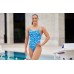 Женский купальник Ladies Diamond Back One Piece Fin Swimming (FKS033L71891) размер 16 синий