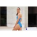 Женский купальник Ladies Diamond Back One Piece Fin Swimming (FKS033L71891) размер 16 синий