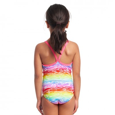 Дитячій купальник Funkita Toddler Girl's Printed One Piece Lake Acid (FG01T71714) розмір 5 рожевий