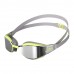 Окуляри для плавання змагальні Speedo Fastskin Hyper Elite Mirror сірі з зеленим (8-1281814556)