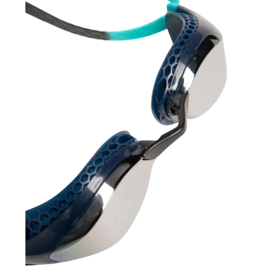 Окуляри для плавання Arena AIR-SPEED MIRROR (003151-112) чорний, блакитний Окуляри для плавання Arena AIR-SPEED MIRROR (003151-112) чорний, блакитний