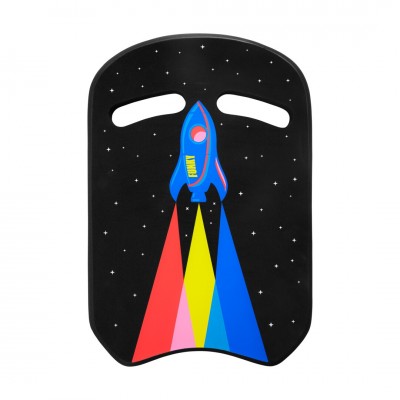 Дошка для плавання Funky Get A Grip Kickboard Pocket Rocket (FYG023N7207200) 42см х 27см чорна