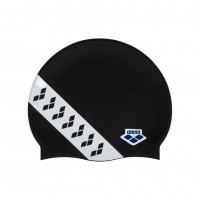 Шапочка для плавания Arena Icons Team Stripe Cap (001463-111) белая