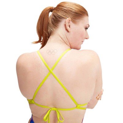 Жіночий купальник Speedo Womens Allover Digital Tie Back Swimsuit (8-1284116631) розмір 34 кольоровий