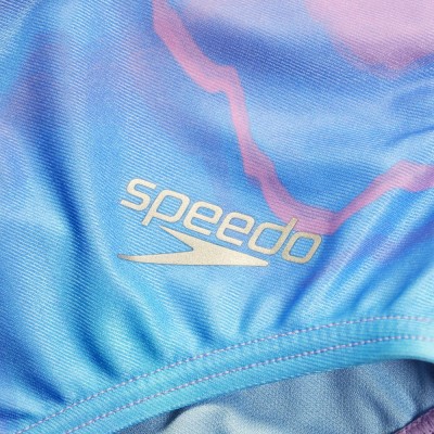 Жіночий купальник Speedo Womens Allover Digital Tie Back Swimsuit (8-1284116631) розмір 34 кольоровий