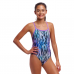 Дитячий купальник Funkita Girl's Single Strap One Piece Fly Dye (FKS030G72159) розмір 14 фіолетовий