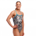 Жіночий купальник Funkita Ladies Single Strap One Piece White Walker (FKS030L71929) розмір 8 білий