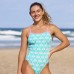 Жіночий купальник Funkita Ladies Single Strap One Piece Loose Goose (FKS030L72176) розмір 8 блакитний