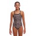 Дитячий спортивний купальник Funkita Girl's Tie Me Tight One Piece Rattle Racer (FKS036G72147) размер 10 змея