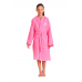 Дитячій халат з мікрофібри унісекс Arena ZEAL JUNIOR ROBE (009042-910) 12-13 років рожевий