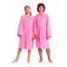 Дитячій халат з мікрофібри унісекс Arena ZEAL JUNIOR ROBE (009042-910) 12-13 років рожевий