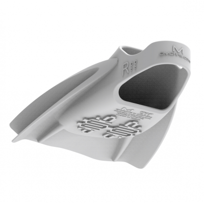 Ласты для плавания короткие с открытой пяткой Speedo DMC Elite FIN (8-00536200008) Белые размер 39 (M)