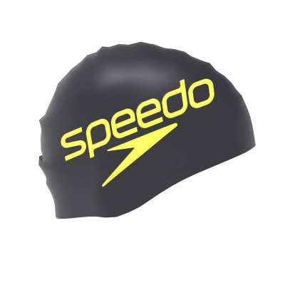 Шапочка для плавання Speedo SLOGAN PRT CAP AU/AF/AM (8-0838509951) чорна