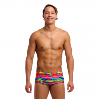 Мужские плавки Funky Trunks Men's Sidewinder Trunks Free Foliage (FTS015M72240) размер 30 розовые
