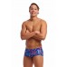 Чоловічі плавки Funky Trunks Men's Classic Trunks Mad Cat (FTS001M72236) розмір 30 (XS) сині