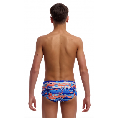 Дитячі плавки Funky Trunks Boy's Sidewinder Trunks Forever Fossil (FTS015B72243) розмір 28 (12-13 років)