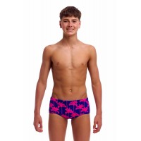 Дитячі плавки Funky Trunks Boy's Sidewinder Trunks Pinky Palms (FTS015B72228) розмір 24 (8-9 років)