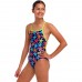 Дитячій купальник Funkita Girl's Strapped In One Piece Starry Night (FKS034G72218) розмір 8 (8-9 років) з зірочками