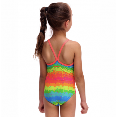 Дитячий купальник для плавання Funkita Toddler Girl's Printed One Piece Melting Mayhem (FKS022G72154) на 6 років Дитячий купальник для плавання Funkita Toddler Girl's Printed One Piece Melting Mayhem (FKS022G72154) на 6 років