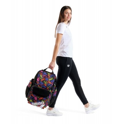 Рюкзак для плавання Arena ONE GO BACKPACK 45L (010232-908) 45 літрів з черепахами Рюкзак для плавання Arena ONE GO BACKPACK 45L (010232-908) 45 літрів з черепахами