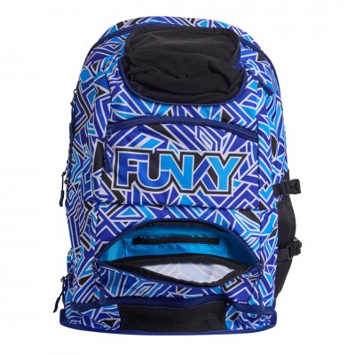 Рюкзак для плавання Funky Elite Squad Backpack Blue Bits (FYG003N72291) 36 літрів, синій
