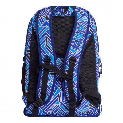 Рюкзак для плавання Funky Elite Squad Backpack Blue Bits (FYG003N72291) 36 літрів, синій
