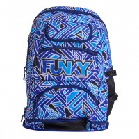 Рюкзак для плавання Funky Elite Squad Backpack Blue Bits (FYG003N72291) 36 літрів, синій