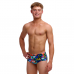 Дитячі плавки Funky Trunks Boy's Sidewinder Trunks Palm Prism (FTS015B72297) розмір 24 (8-9 років) з пальмами