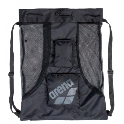 Сумка для плавального інвентарю Arena ALL SET MESH BAG (010241-100) чорна 40 літрів