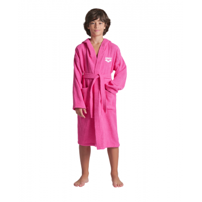 Дитячій халат махровий унісекс Arena Zeppelin Light Junior Robe (009039-910) 12-13 років рожевий