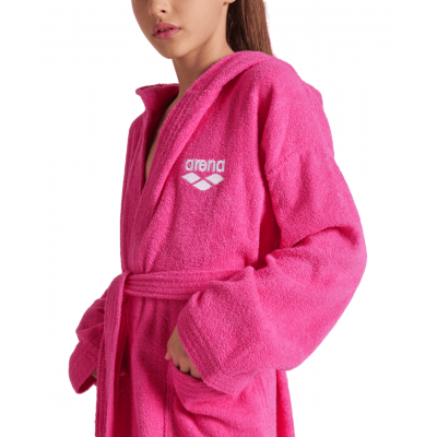 Дитячій халат махровий унісекс Arena Zeppelin Light Junior Robe (009039-910) 12-13 років рожевий