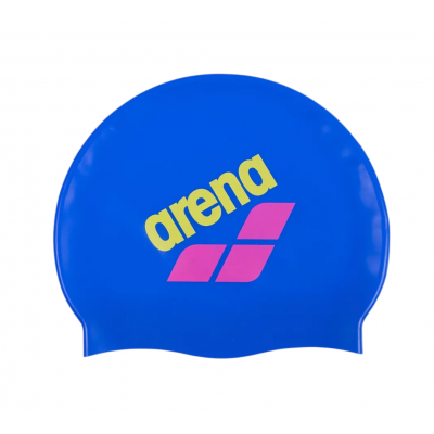 Шапочка для плавання Arena BIG LOGO CAP (009276-208) синя Шапочка для плавання Arena BIG LOGO CAP (009276-208) синя
