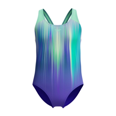 Дитячій купальник Speedo Girl's Digital Placement Splashback Swimsuit (8-00262515333) кольоровий, розмір 5-6 років Дитячій купальник Speedo Girl's Digital Placement Splashback Swimsuit (8-00262515333) кольоровий, розмір 5-6 років