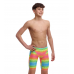 Плавки довгі джамери для плаванння Funky Trunks Boy's Melting Mayhem Training Jammers (FTS003B72154) розмір 28 (12-13 років) Танучий хаос