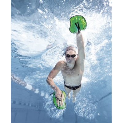 Лопатки для плавання Arena VORTEX EVOLUTION HAND PADDLE (95232-015) сірі, розмір L