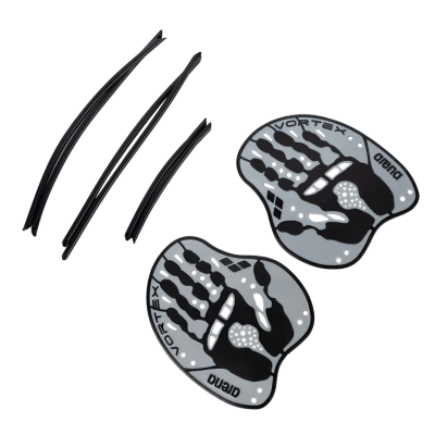 Лопатки для плавання Arena VORTEX EVOLUTION HAND PADDLE (95232-015) сірі, розмір L