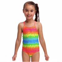 Дитячий купальник для плавання Funkita Toddler Girl's Printed One Piece Melting Mayhem (FKS022G72154) на 7 років