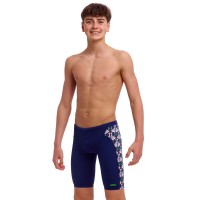 Плавки довгі джамери для плаванння Funky Trunks Boy's Sitting Duck Training Jammers (FTS003B72174) розмір 26 (10-11 років) каченя