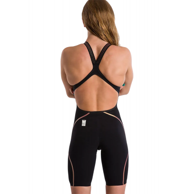 Стартовий гідрак жіночий для плавання Speedo Fastskin LZR Pure Intent Openback Kneeskin з відкритою спиною (8-11974D168) розмір 26 чорний