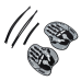 Лопатки для плавання Arena VORTEX EVOLUTION HAND PADDLE (95232-015) сірі, розмір L