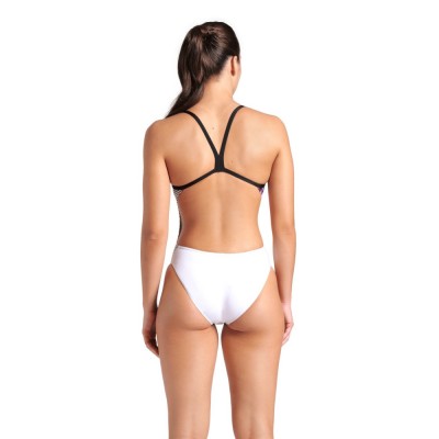 Жіночий купальник Arena AIRBRUSH SWIMSUIT CHALLENGE BA (007912-510) розмір 38 білий